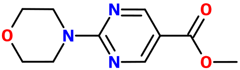 MC095530 Methyl 2-(4-morpholinyl)-5-pyrimidinecarboxylate